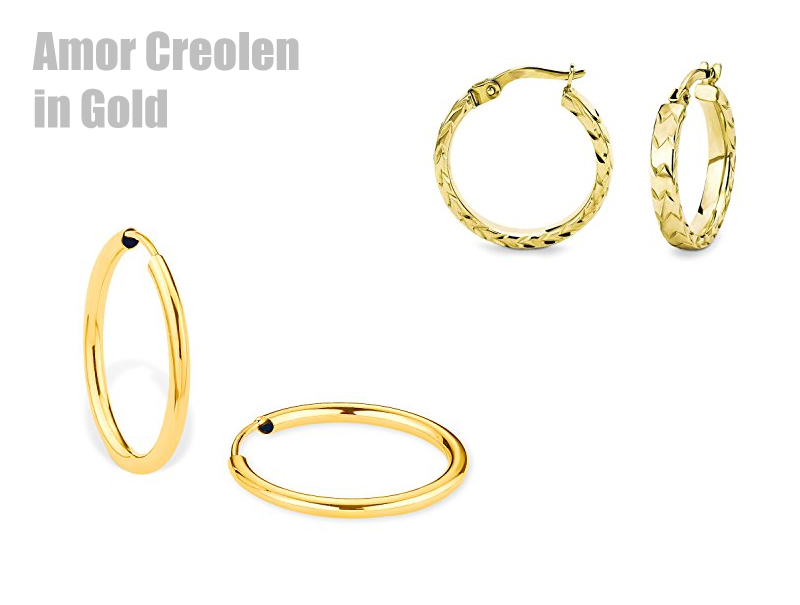 Amor Creolen Gold